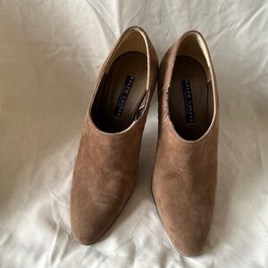 Ralph Lauren Purple Label Brown Heeled Boots